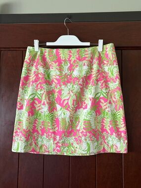 Lilly Pulitzer Cotton Skirt - Size 12